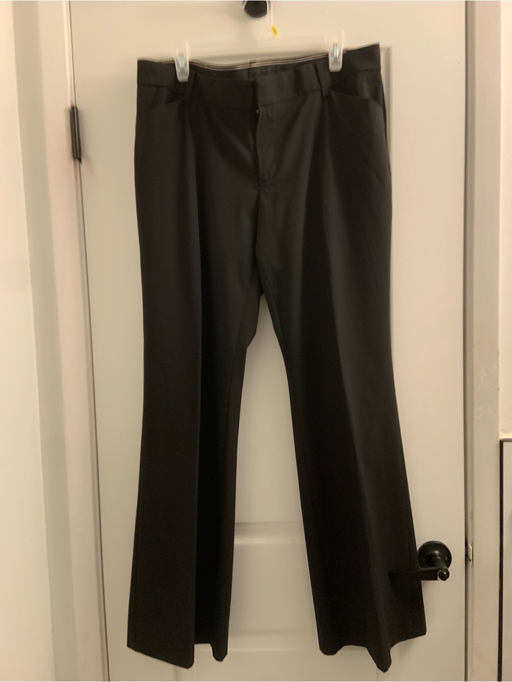 GAP Women's Black Straight-Leg Dress Pants